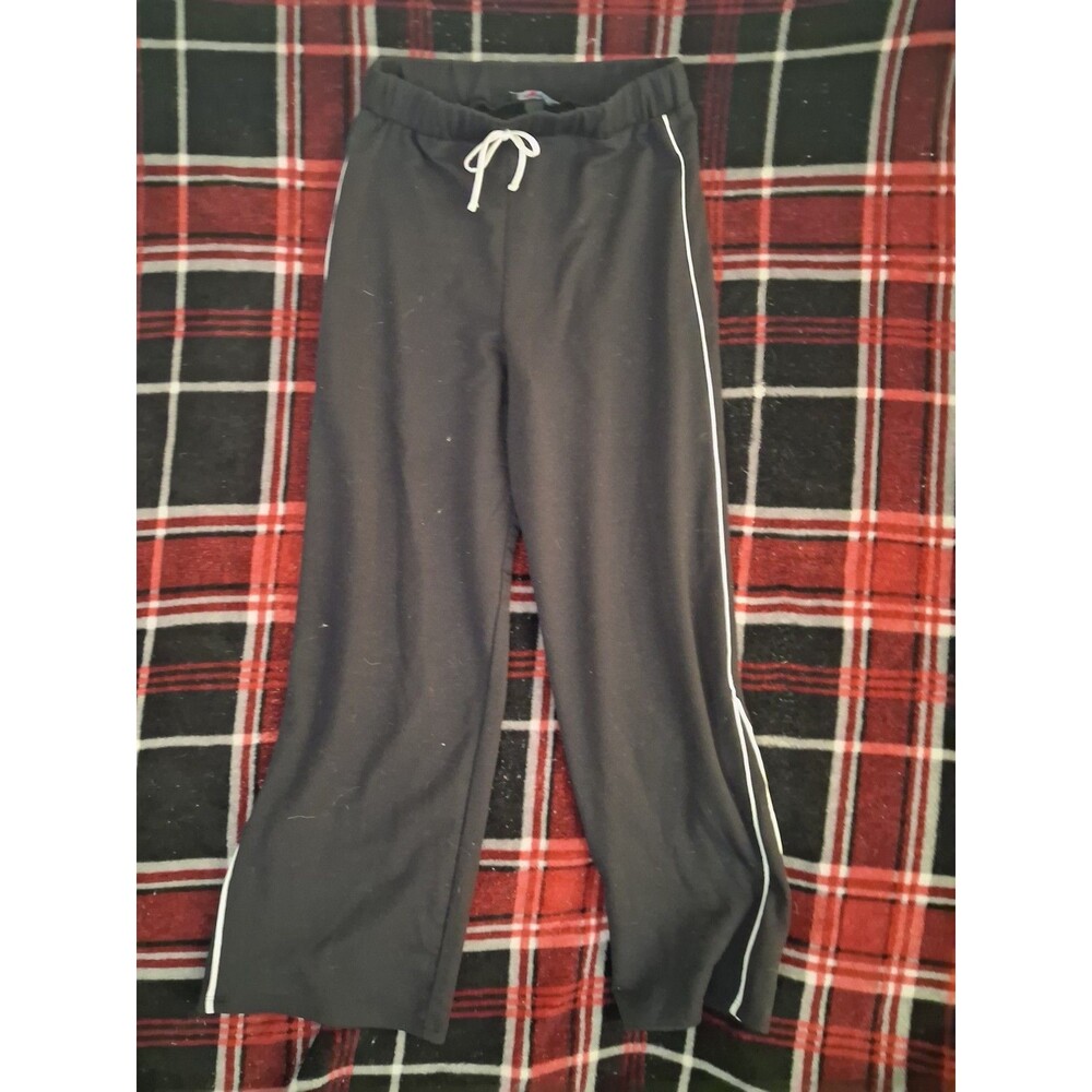 In Girl Kids Girls Size Large Black Striped Sweatpants